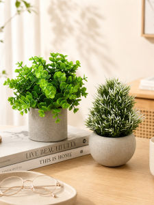 LIANYOU | INS Style Office Tabletop Faux Greenery Decorative Plant