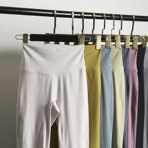 High-Waist Slimming Fitness Pants Womens Running Yoga Tight Thin Breathable Quick-Dry Sportswear Casual Fashion Summer Shorts