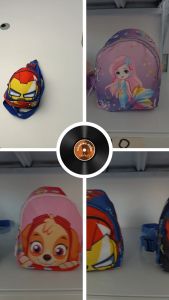 Magic Selection Fashion Kids Bag Crossbody Bag Cartoons Figure Design Chest Coin Purse Wallet Bag Kids Baby Girls Boys