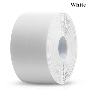 3.2M Self-adhesive Sealing Tape PVC Oil-Proof Kitchen Sink Edge Caulk Tape Waterproof Bathroom Toilet Corner Wall Sticker