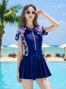 XTEP | Plus Size Belly Covering Slimming Swimwear