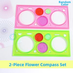 Versatile Drawing Stencil Set for Painting and Handcrafted Newspaper