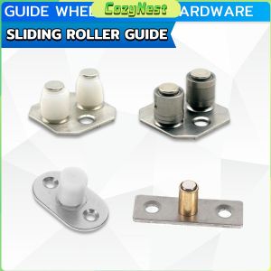 C.N. Floor Sliding Roller Guide Door Roller Guide Wheel for Sliding Barn Door Wood Doors