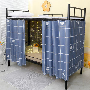 Popular Bed Curtains for Students Dormitory Upper And Lower Bunk Bed Specialized Light Blocking University Curtain Room Divider Bedside Table Curtain