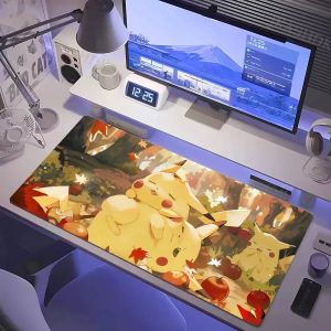 Bandai | Pokemon Gengar Anime Mouse Pad Large Rubber Keyboard Desk Mat With 2MM Lock Edge