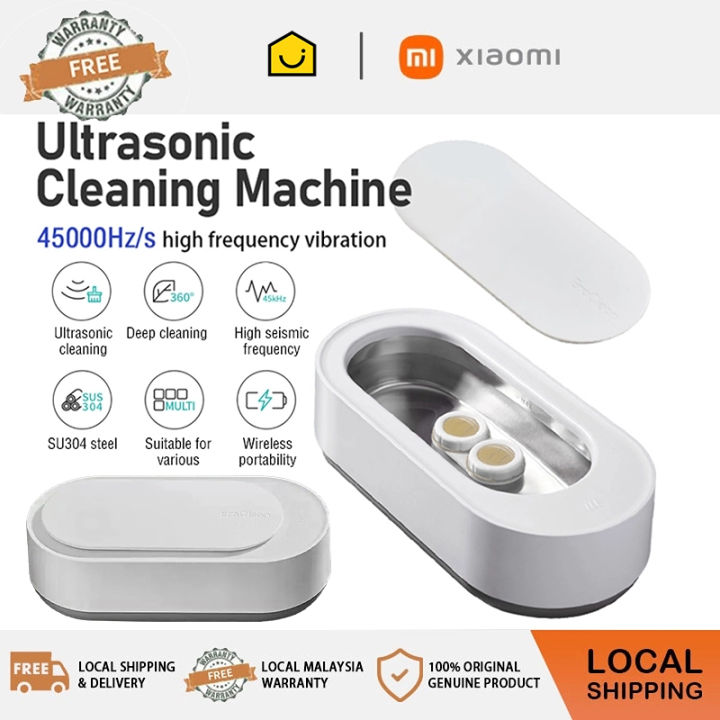 【Free Battery】Ultrasonic Cleaner Machine Electric USB Eyeglass Cleaner