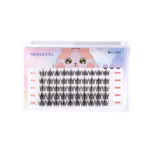 MONLEYTA | Natural Look Single Cluster False Eyelashes for Beginners