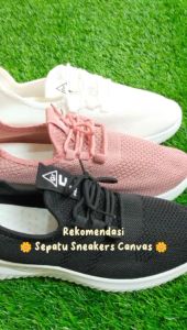 NW044 Sepatu Sneakers Wanita Running Shoes