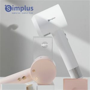 Simplus High Speed Hair Dryer Hair Blower Household Constant Temperature 200 Million Negative Ions Hair Care Pearl Pink White