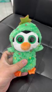 6" 15cm TY Beanie Boos Big Eyes Green Penguin Plush Stuffed Animal Collectible Soft Doll Kawaii Baby Christmas Gifts