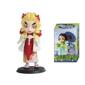 Bandai | Demon Slayer I LOVE RAINNY DAY Serie Cute Tanjiro Kamado/Nezuko Kamado/Zenitsu Agatsuma Figures Blind Box Doll Action Model Toys