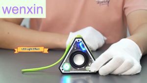 New V2 Wireless Bluetooth Speaker Outdoor Mech Bass Cannon Desktop Small Speaker Trendy Play