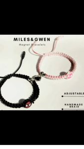 -Resin Bracelet- Gelang Couple Spiderman Pria Wanita | Miles Gwen 2pc ( 1 set )
