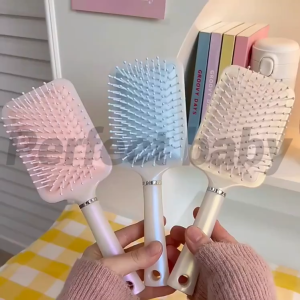 1pcs Hairbrush Massage Scalp Hair Brush Air Cushion Comb Anti Static Big Pastel Color