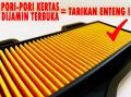 ORIGINAL FILTER UDARA YAMAHA JUPITER Z ROBOT, VEGA ZR , VEGA RR 115 CC 2019 UP * KODE PART 5D9-E4450-00*. 