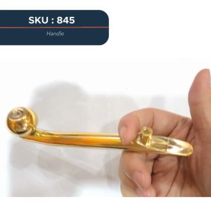Brass Plated Pull Handle Cabinet Handle Wardrobe Handle Drawer Handle