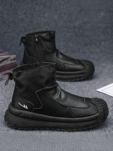 Warrior | Thermal Insulation Winter Warm Snow Boots Black