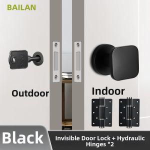 BAIJIAN | Invisible One-side Silent Door Lock