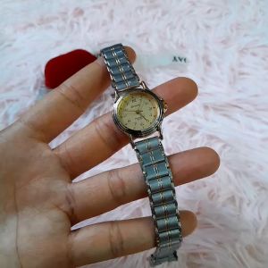 Đồng hồ nữ Lomond size:24mm dây thép không gỉ second hand si nhật- đã qua sử dụng