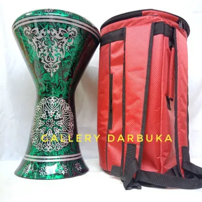 DARBUKA MURAH MOTIF GRATIS TAS DAN KUNCI L 8 INC