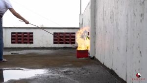 5 LBS | F. Extinguisher RED ABC (Dry Chemical) | [w/ Firestop (FS) Smoke Detector (SD)]