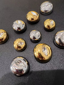 Nút Kim Loại Cao Cấp Len Phù Hợp Với Các Nút Trang Trí Đa Năng Nút Tròn Cho Phụ Kiện May Mặc Jiangnan Áo Khoác Và Áo Khoác