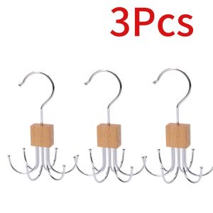 360 ° Móc Treo Thắt Lưng Kim Loại Xoay Đa Năng Bền Chắc Tiện Dụng Để Treo Thắt Lưng Khăn Quàng Cổ Áo Ngực Cà Vạt - Giải Pháp Lưu Trữ Cho Nhà Cửa Ký Túc Xá