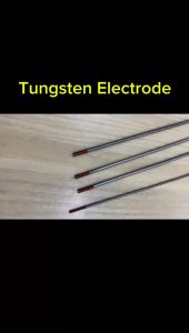 (PRICE FOR 10PCS) BLUE / RED TIG Welding Tungsten Electrode Rods For Stainless Steel 1.6mm / 2.4mm x 150mm ( 10PCS )