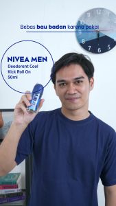 NIVEA MEN Deodorant Roll On Cool Kick 50ml x2