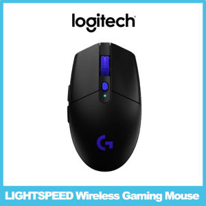 Logitech | Logitech G304X Lightspeed Wireless Mouse 57g Lightweight Dual Mode Macro 6 Buttons Hero 25K Sensor 25600 DPI Optical Gamer Mouse