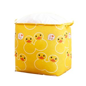 Storage Bag Waterproof Large Foldable Laundry Basket Clothes Organizer