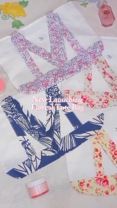 FLOREAL Totebag Wanita Bunga - Tote Bag Canvas Aesthetic / Souvenir Custom Premium