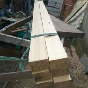 Kayu 3x4x2meter isi 5 Batang Kasar