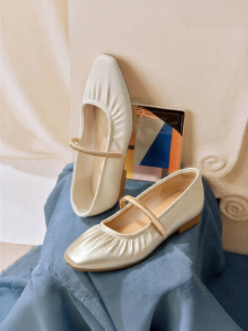 Basto | New Fashion Simple Retro Square-toe Mary Janes