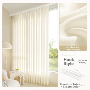 WEILAISHI | Sunscreen Thermal Insulation Sheer Curtains Light Transmittance Nonsee-Through