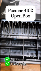 Posmac Cash Drawer PM-VK4102 5 Note 8 Coin