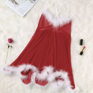 LEMON Mao Mao ชุดคริสต์มาสเซ็กซี่ชุดชั้นในเซ็กซี่ชุดคริสต์มาสแขวนชุดเซ็กซี่ 313CL