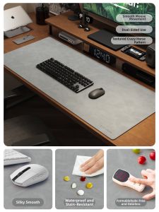 Large Size Desktop Protection Mat Leather