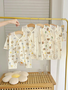 Pure Cotton Butterfly Suit Baby Girl Long Sleeve Sleepwear 0-18 Months Old Newborn Clothes Comfortable Soft Cotton Onesie