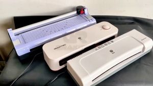 Mesin Laminating A4/F4 4in1 (230mm) 821/822/825 Fitur Combo Laminating + Paper Trimmer + Emergency Button