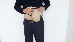 Colostomy Pouch Protective Cover Waist Belt Outward Coverage Fixed Load Bearing Hanging Bag Ostomy Pouch Drainage Urine Bag