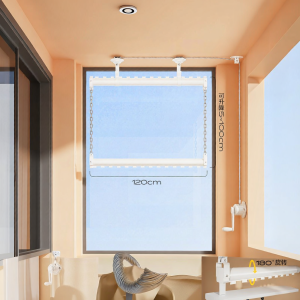 MINGZHI | Adjustable Hand Cranked Drying Rack