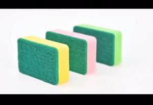 HIONE 10/20/30pcs Cleaning Sponge Scrubber Basin Dishwashing Magic Wipe Kitchen Utensils Gadgets