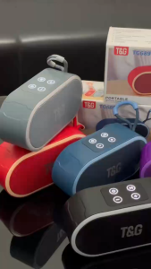 ลำโพงบลูทูธ TG-689 กำลังขับ5W ลำโพงTG ลำโพงไร้สายเสียงดี รองรับFM/USBTF มีหูหิ้ว ลำโพงพกพา TWS ลำโพงบลูทูธ TG-689 กำลังขับ5W ลำโพงTG ลำโพงไร้สายเสียงดี รองรับFM/USBTF มีหูหิ้ว ลำโพงพกพา TWS