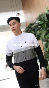 ANCSTR Kemeja Pria Shanghai Aplikasi Motif Premium - Inside
