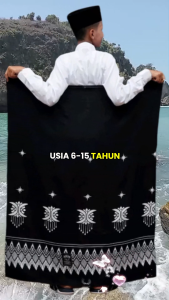 Sarung Anak Laki-Laki Bawahan Muslim Remaja Putra SD-SMP Bahan Rayon Super Adem Halus