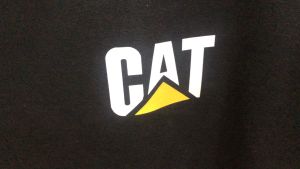 Kaos Cat Caterpillar Logo Tshirt Bahan Katun Produk Ada Dan Siap Kirim Tersedia Size S M L XL XXL 3XL 4XL 5XL New Arrival T-Shirt White 100% Cotton