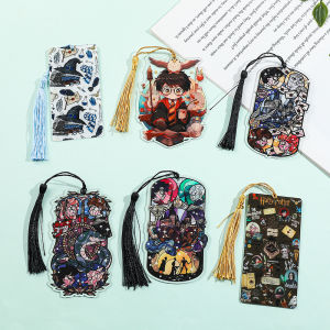 Harry Potter Acrylic Bookmarks For Book Lovers Reading Accessories Birthday Gifts For Family Friends Christmas Gifts