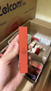 3.C.E Cloud Lip Tint #PeachTease - Son kem 3CE Hàn Quốc vỏ vuông mịn như nhung màu #Cam San Hô