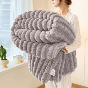 Chăn Ấm Mô Phỏng Lông Thỏ Dày